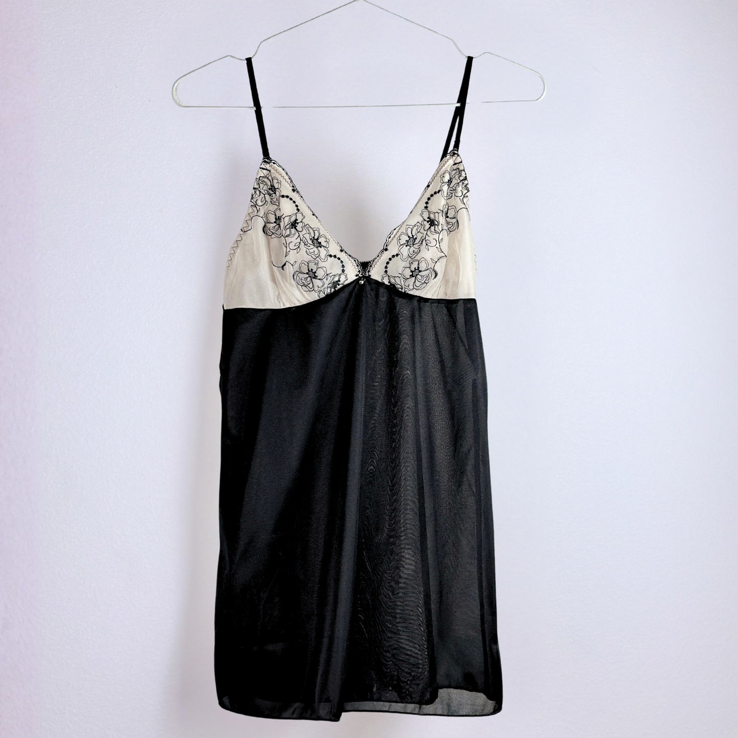 Black Blossom Camisole