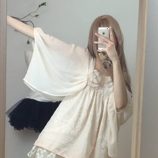 Ethereal Bloom Blouse ɞ˚‧｡⋆